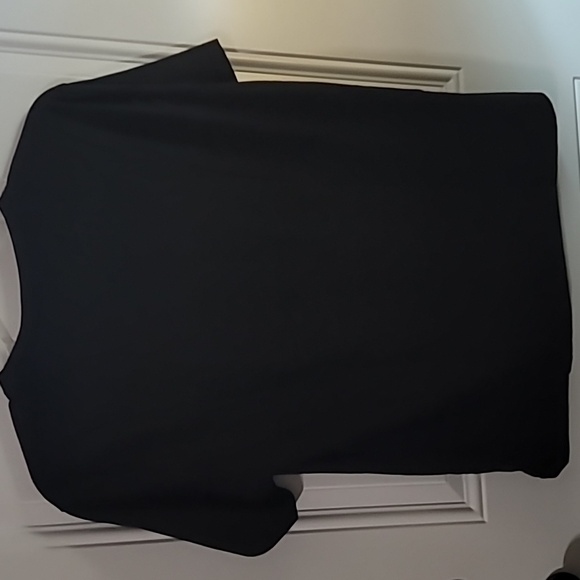 Black Graphic Tee with Colorful Print - Picture 7 of 7